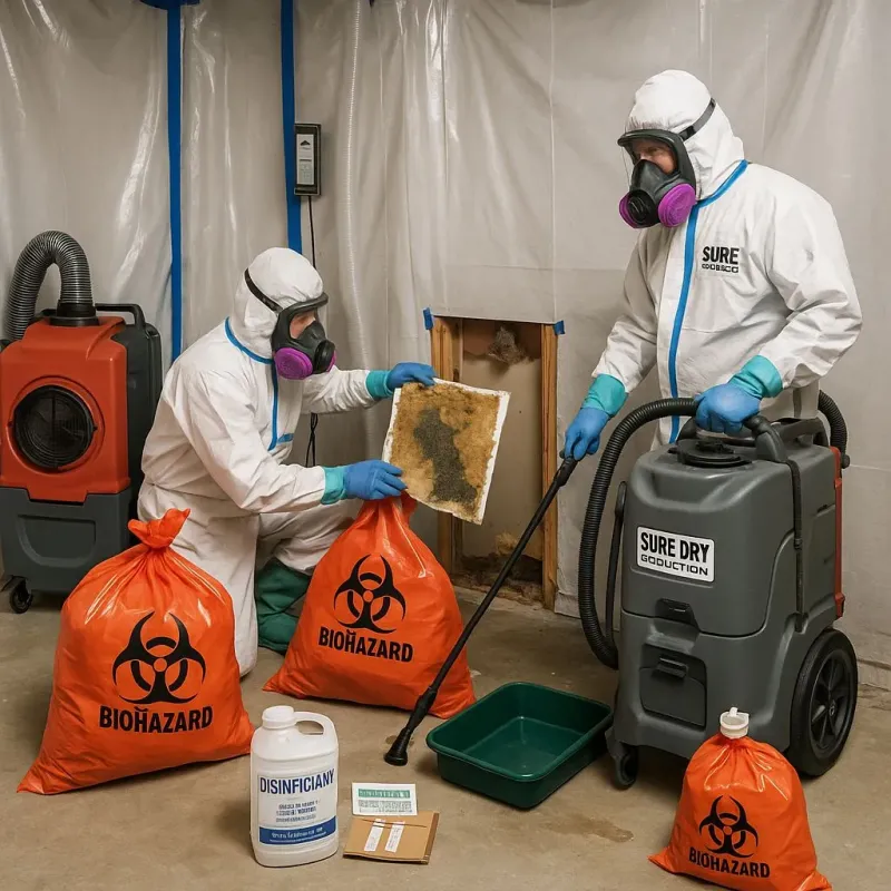 Contaminated Water Handling Protocols process in Independence, IA